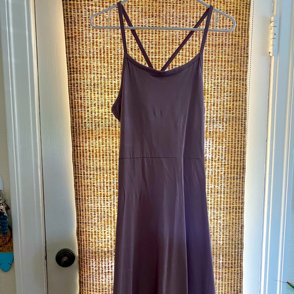 Organic Cotton Lilac Fit and Flare Dress